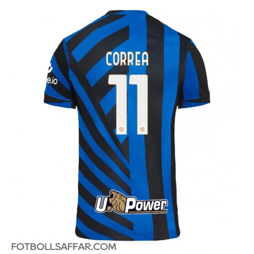 Inter Milan Joaquin Correa #11 Hemmatröja 2024-25 Kortärmad